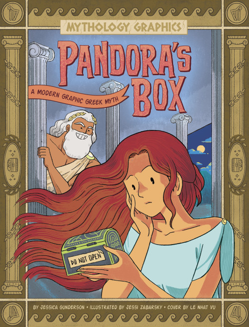 Pandora's Box (A Modern Graphic Greek Myth) by Jessica Gunderson, Jessi Zabarsky, Le Nhat Vu, 9781669051046