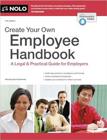 Create Your Own Employee Handbook (A Legal & Practical Guide for Employers) - 9781413330755 by Sachi Clements, 9781413330755