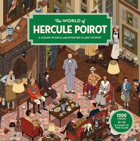 The World of Hercule Poirot 1000 Piece Puzzle (A 1000-piece Jigsaw Puzzle) by Agatha Christie Agatha Christie Ltd, 9781399608671