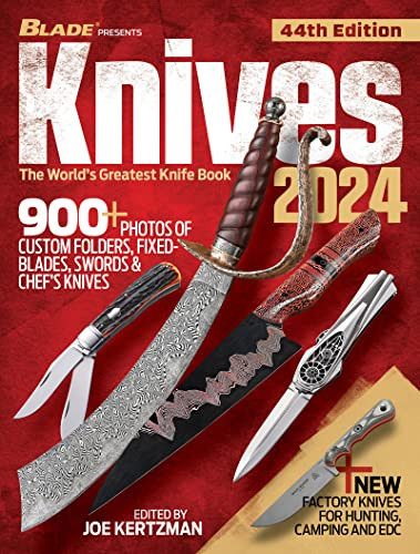 Knives 2024, 44th Edition (The World's Greatest Knife Book) by Joe Kertzman, 9781959265009
