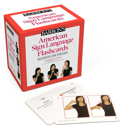 American Sign Language Flashcards: 500 Words and Phrases, Second Edition by Geoffrey S. Poor, 9781506288734