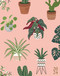 Perfect Plants 2024 7.5" x 9.5" Booklet Monthly Planner by Willow Creek Press, 9781549239212