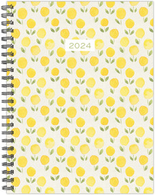 Citrus Grove 2024 6.5" x 8.5" Softcover Weekly Planner by Willow Creek Press, 9781549239366