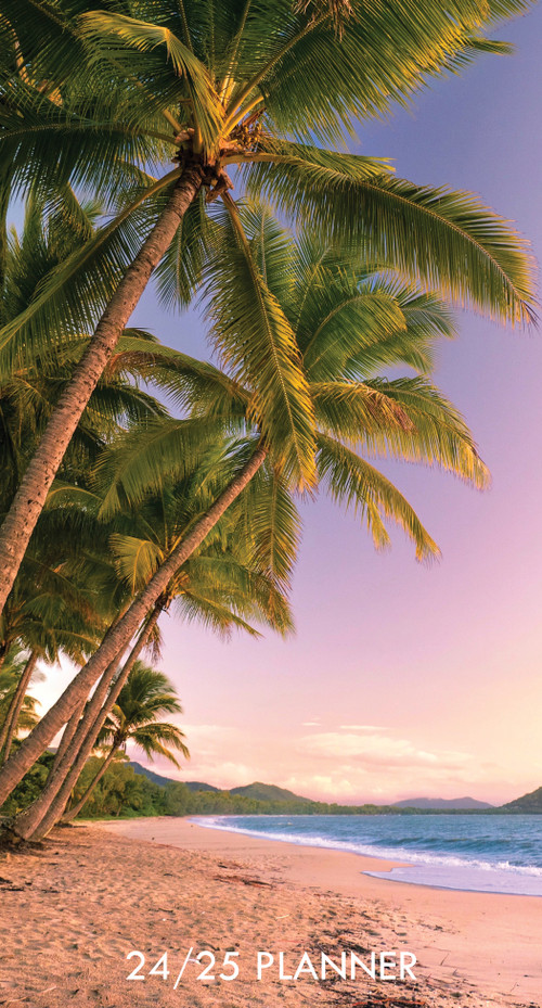 Paradise 2024 3.5" x 6.5" 2-Year Pocket Planner by Willow Creek Press, 9781549238536