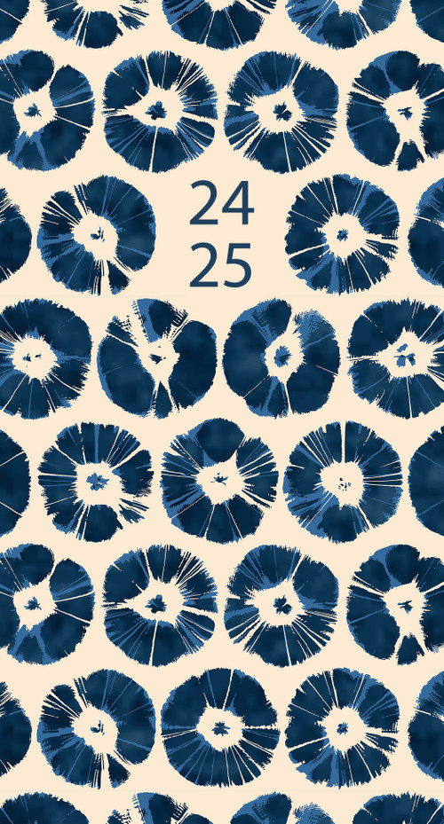 Indigo 2024 3.5" x 6.5" 2-Year Pocket Planner by Willow Creek Press, 9781549238512