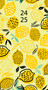 Lots of Lemons 2024 3.5" x 6.5" 2-Year Pocket Planner by Willow Creek Press, 9781549238529