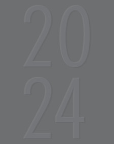 Charcoal 2024 7.5" x 9.5" Booklet Monthly Planner by Willow Creek Press, 9781549239151