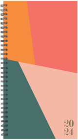 Color Block 3.5" x 6.5" Softcover Weekly Spiral by Willow Creek Press, 9781549239342