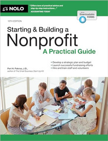 Starting & Building a Nonprofit (A Practical Guide) - 9781413331516 by Peri Pakroo, 9781413331516