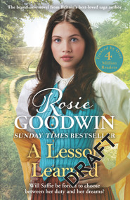 A Lesson Learned by Rosie Goodwin, 9781838773625