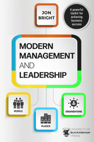 Management And Leadership (People, Places And Organisations) by Jon Bright, 9781915643933