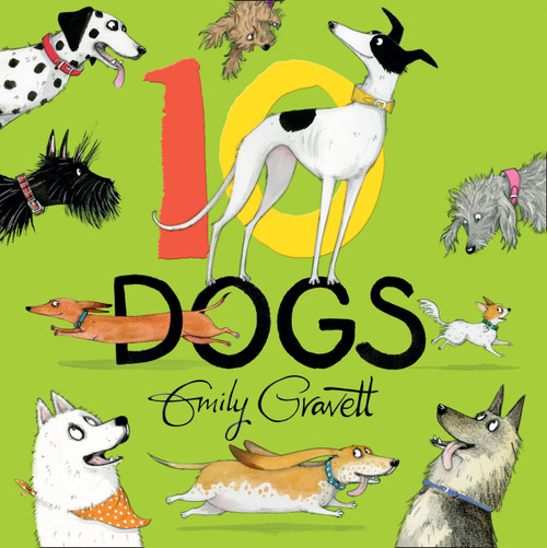 10 Dogs by Emily Gravett, 9781914912597