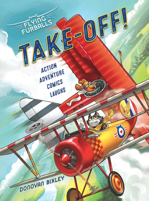 Flying Furballs Take-Off! by Donovan Bixley, 9781990003509