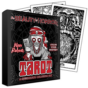 The Beauty of Horror: Color Your Destiny Tarot Deck by Alan Robert, 9781684058150