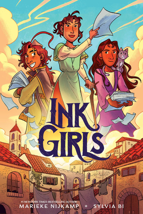 Ink Girls (A Graphic Novel) - 9780063027107 by Marieke Nijkamp, Sylvia Bi, 9780063027107