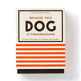 Because This Dog Is Embarrassing - Pet Shame/Praise Deck by Brass Monkey, Galison, 9780735379312