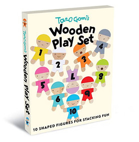 Taro Gomi's Wooden Play Set (10 Shaped Figures for Stacking Fun) by Taro Gomi, 9781452183602