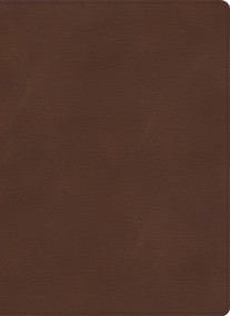 KJV Single-Column Wide-Margin Bible, Brown LeatherTouch by Holman Bible Publishers, 9781087767628