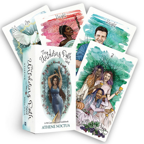 The Unfolding Path Tarot (A 78-Card Deck and Guidebook) by Athene Noctua, 9781401973148