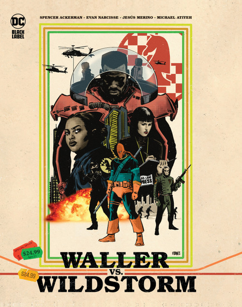 Waller vs. Wildstorm by Spencer Ackerman, Evan Narcisse, Jesus Merino, 9781779517517