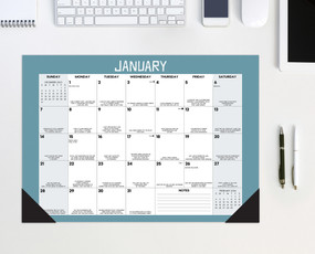 Bad Dad Jokes 2024 17" x 12" Desk Pad by Willow Creek Press, 9781549240409