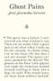 Ghost Pains by Jessi Jezewska Stevens, 9781913505844