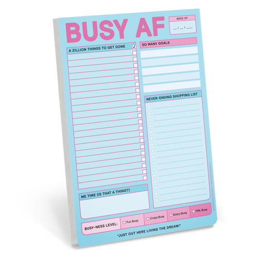 Busy AF Pad by Knock Knock, 9781683493839