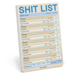 Sh*t List Pad (Second Edition) by Knock Knock, 9781683493846