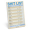 Sh*t List Pad (Second Edition) by Knock Knock, 9781683493846