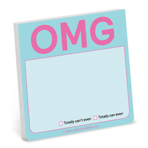 OMG Sticky Note (Pastel Version) by Knock Knock, 9781683493853