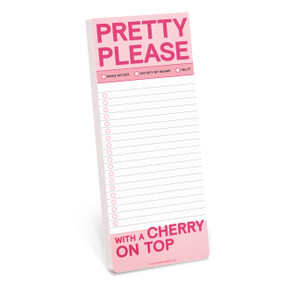 Pretty Please Make-A-List Pad by Knock Knock, 9781683493952