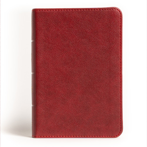 NASB Large Print Compact Reference Bible, Burgundy LeatherTouch by Holman Bible Publishers, 9781087765730