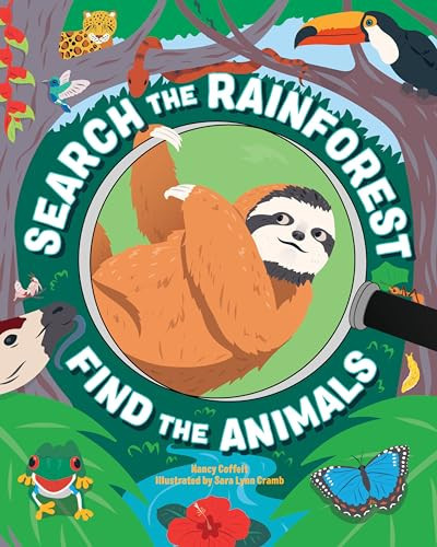Search the Rain Forest, Find the Animals - 9781638074533 by Nancy Coffelt
