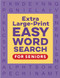 Extra Large-Print Easy Word Search for Seniors by Rockridge Press, 9781638074878