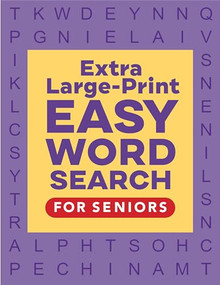 Extra Large-Print Easy Word Search for Seniors by Rockridge Press, 9781638074878