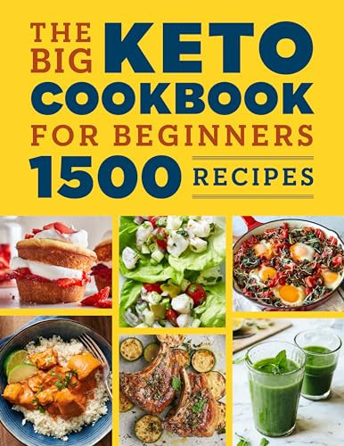 The Big Keto Cookbook for Beginners (1500 Recipes) by Lightning Bolt Press, 9781638787938