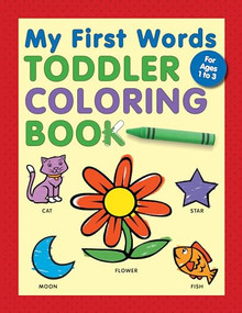 My First Words Toddler Coloring Book by Rockridge Press, 9781638789314