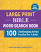 Large Print Bible Word Search Book (100 Challenging and Fun Puzzles for Adults) by Cristina Smith, Rick Smith, 9781641529921