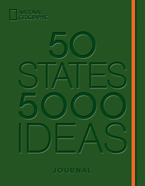 50 States, 5,000 Ideas Journal by National Geographic, 9781426223099