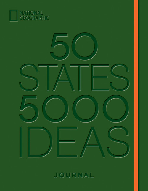 50 States, 5,000 Ideas Journal by National Geographic, 9781426223099