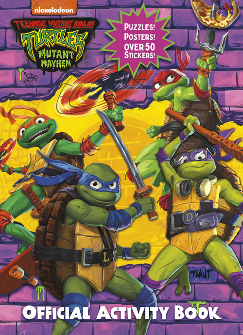 Teenage Mutant Ninja Turtles: Mutant Mayhem: Official Activity Book by Random House, Random House, 9780593646861