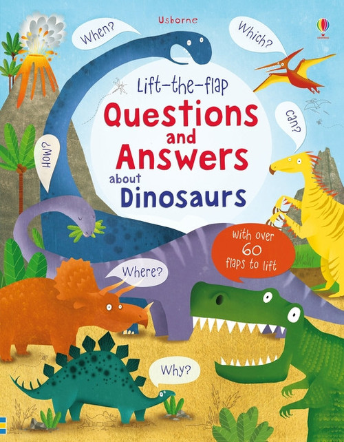 Lift-the-flap Questions and Answers about Dinosaurs by Katie Daynes, Marie-Eve Tremblay, 9781805317838