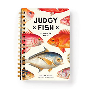Judgy Fish Sticker Book by Brass Brass Monkey, Galison, 9780735379398