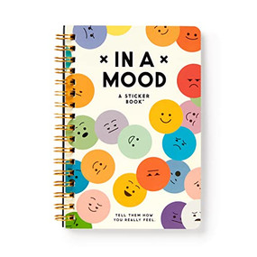 In A Mood Sticker Book by Brass Brass Monkey, Galison, 9780735379404