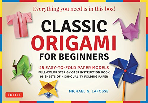 Classic Origami for Beginners Kit by Michael G. LaFosse, 9780804849586