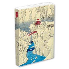 Hiroshige Snow on Mt Haruna Dotted Hardcover Journal (Blank Notebook with Ribbon Bookmark) by Tuttle Studio, 9780804855709