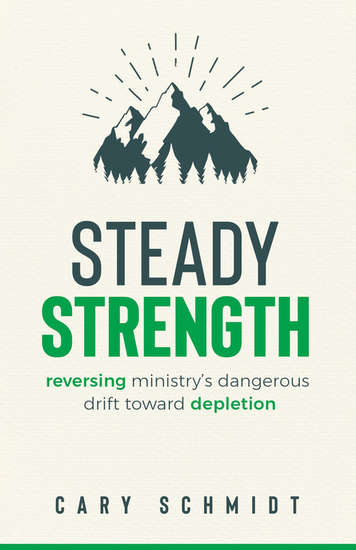 Steady Strength (Reversing Ministry's Dangerous Drift Toward Depletion) by Cary Schmidt, 9780802431615