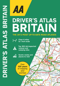 AA Drivers Atlas Britain Flexibound by AA Publishing, 9780749583354