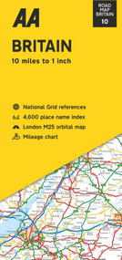 Road Map Britain by AA Publishing AA Publishing, 9780749583576