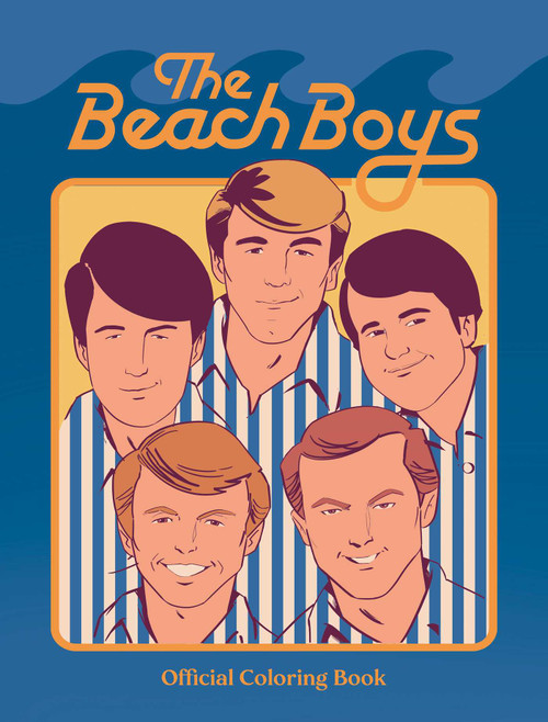 The Beach Boys Official Coloring Book by David Calcano, Howie Edelson, Lindsay Lee, Juan Riera, Giggens, 9781970047240